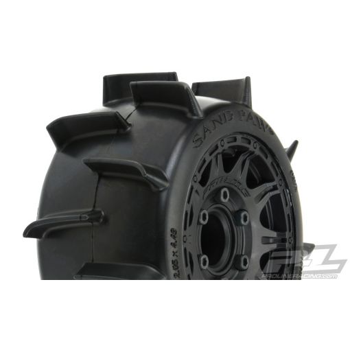 Sand Paw LP 2.8 inch  MTD Raid Black 6x30 F/R