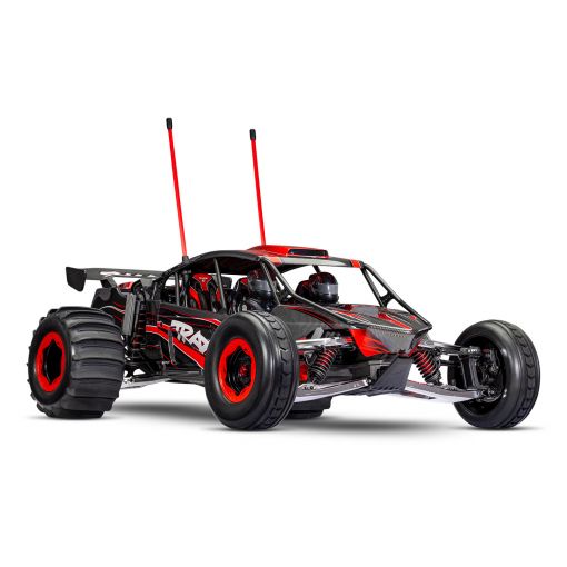 Funco Pro Scale Sand Car - Red - X-Series Brushless Electric 2WD Sand Car - TRA109076-4RED