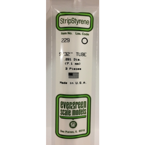 Round Tubing 9/32" (3)