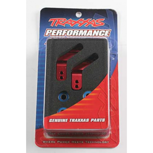 Traxxas Aluminum Stub Axle Carriers (Red) (4) - TRA3652X