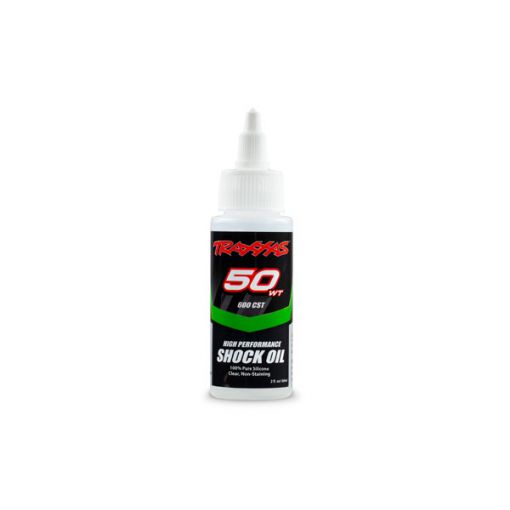 Traxxas Oil, shock (50 wt, 600 cSt, 60cc) (silicone) - TRA5034