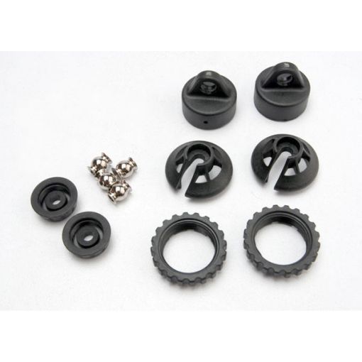 Traxxas GTR Shock Caps And Spring Retainers - TRA5465
