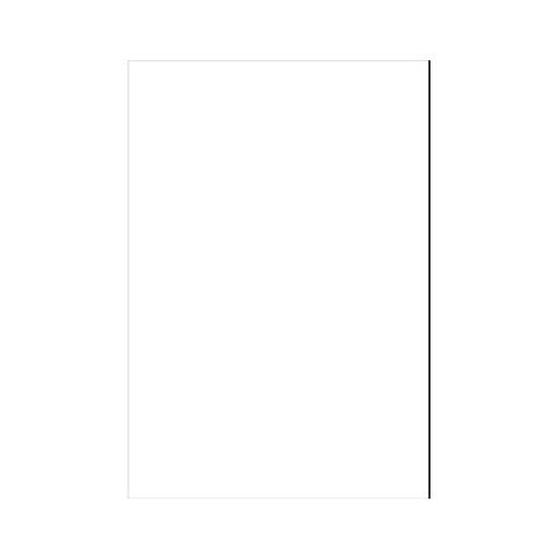 Styrene Sheets, White, .040 x 7.6" x 11" (4)