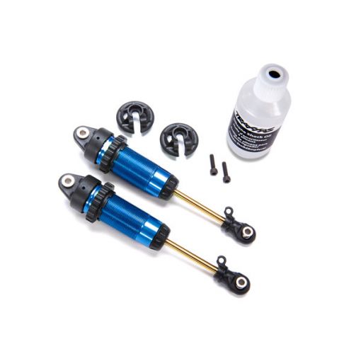 Shocks, GTR xx-long Blue-anodized, (2)