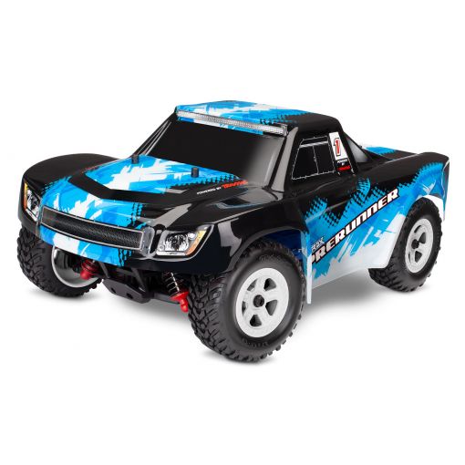 1/18 LaTrax Desert Prerunner: 4WD RTR Blue - TRA76064-5BLUEX