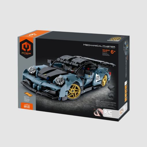 iM.Master 2.4G R/C & APP programming Super Car - Blue - 449 Pieces - IMM8043