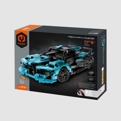 iM.Master 2.4G R/C & APP programming Super Car - Bright Blue - 439 Pieces - IMM8046