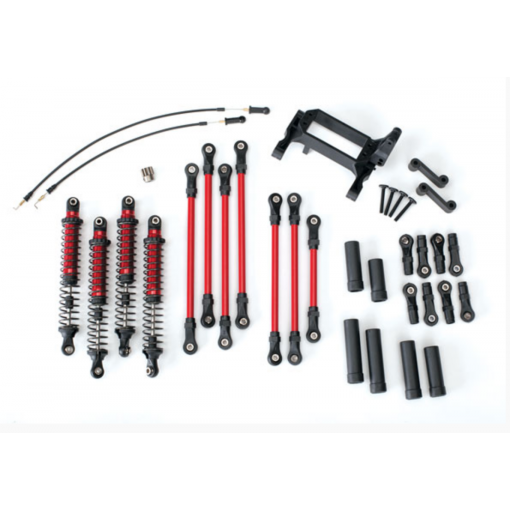Traxxas Long Arm Lift Kit, TRX-4 - RED