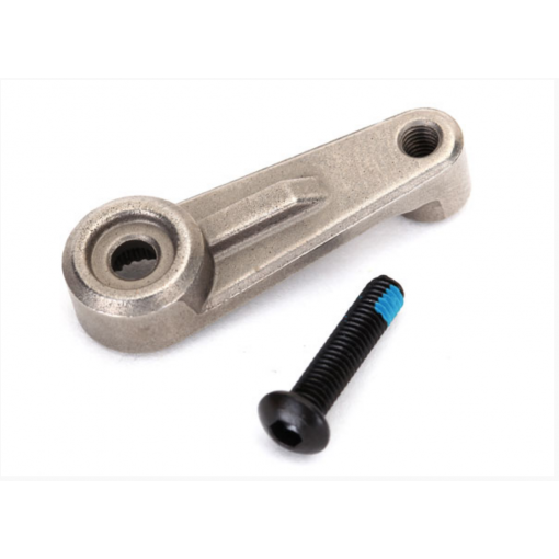 Traxxas Servo horn, steering, metal/ 3x14 BCS (1) - TRA8247X