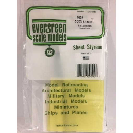Styrene Sheet Odds & Ends