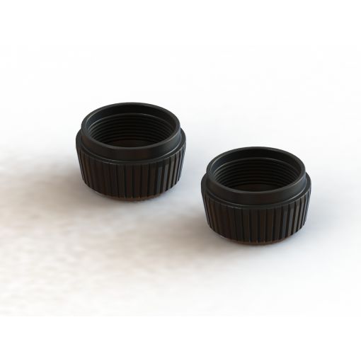 AR330513 Shock Cap Lower Aluminum Black 6S (2) - ARAC8967
