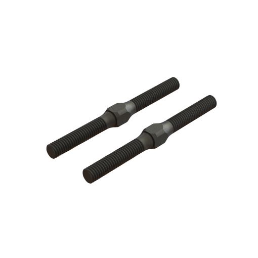 AR330542 Steel Turnbuckle M4x48mm Black (2) - ARA330542