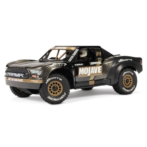MOJAVE GROM 223S - Black - 4X4 BLX BRUSHLESS SMALL SCALE DESERT TRUCK RTR WITH DSC - ARA2304T1