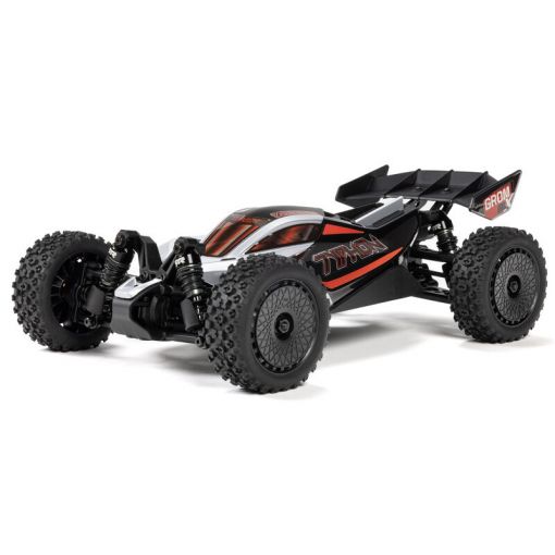 TYPHON GROM 223S - Silver - 4X4 223S BLX BRUSHLESS SMALL SCALE BUGGY RTR WITH DSC - ARA2306T1