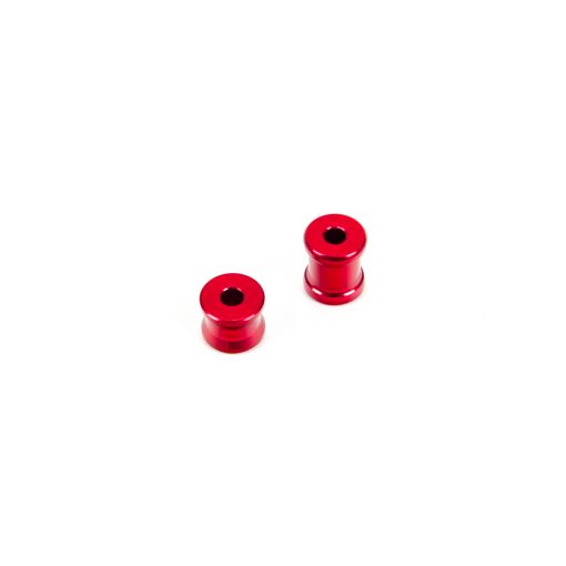 Aluminum Chassis Brace Spacer Set Red - ARA320569