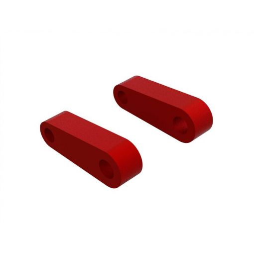 Aluminum Fr Suspension Mounts (Red) (2) - ARA330594