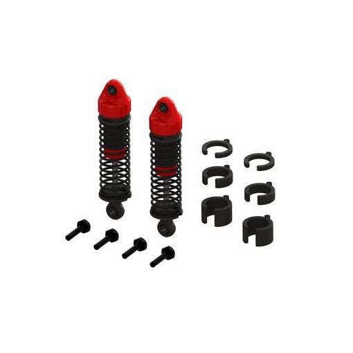 Shock Set, 58mm Length, 300cSt Oil (2pcs) - GROM - ARA330806