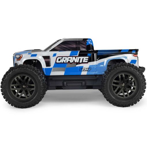 1/10 GRANITE MEGA 665 - Blue - 4X4 RTR Brushed Monster Truck - ARA4202V4T2