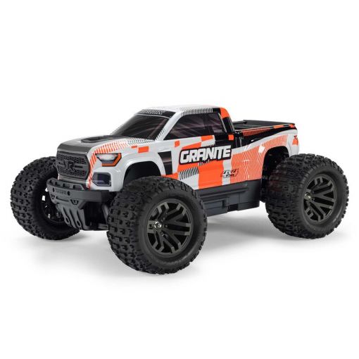 1/10 GRANITE MEGA 665 - Orange - 4X4 RTR Brushed Monster Truck - ARA4202V4T3