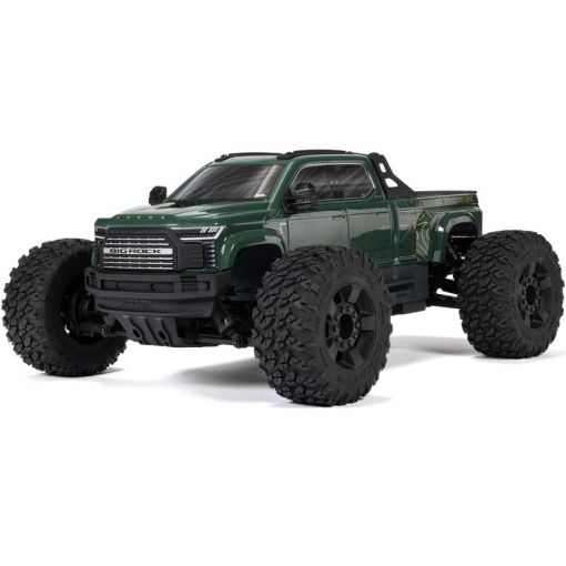 1/10 BIG ROCK - Green - 4X4 223S BLX Brushless Street Truck RTR with DSC - ARA4312V4T2