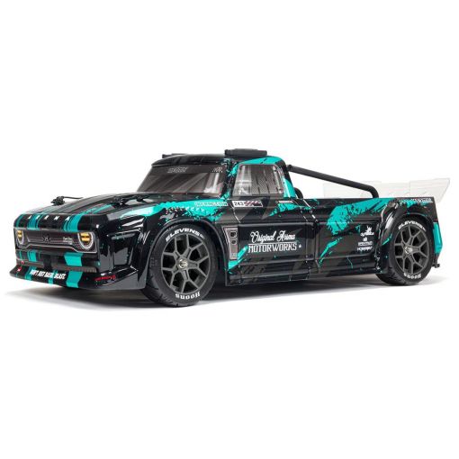 1/8 INFRACTION 4X4 3S BLX - Blk/Teal - Resto-Mod Truck 