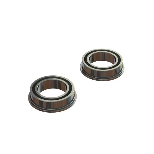 Flange Ball Bearing 10x15x4mm 2RS (2) - ARA620004