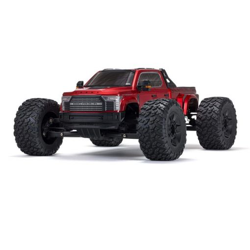 1/7 BIG ROCK 6S - Red - 4WD BLX Monster Truck RTR - ARA7612T2