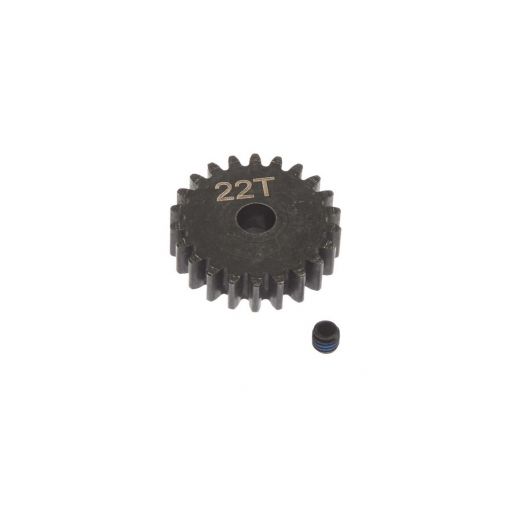 AR310483 Steel Pinion Gear 22T Mod1 5mm - ARAC7783