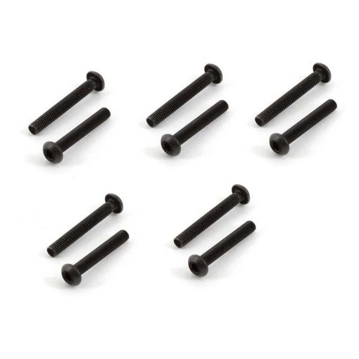 AR721320 Button Head Screw 3x20mm (10) - ARAC9756