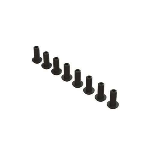 AR727410 Double Socket Buttn Head Screw 4x10mm (8) - ARAC9870