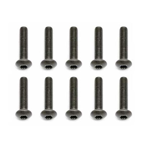 M3x14mm Button Head Hex Screw (10)