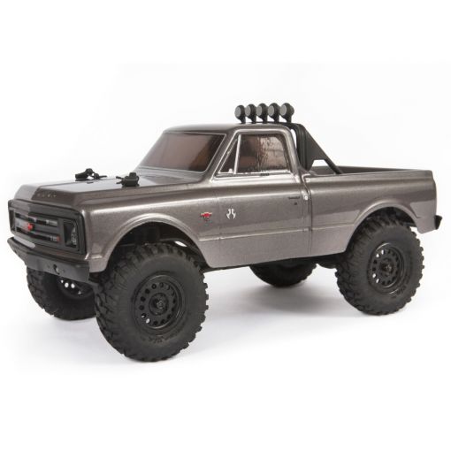 1/24 SCX24 1967 Chevrolet C10 4WD-RTR, Dark Silver
