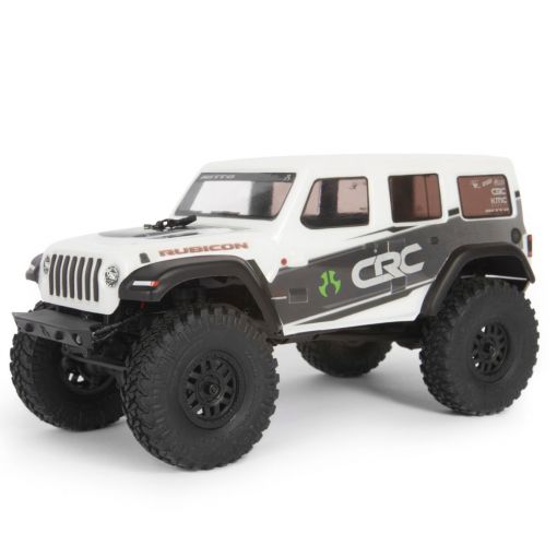 1/24 SCX24 2019 Jeep Wrangler - WHT - JLU CRC: 4WD RTR