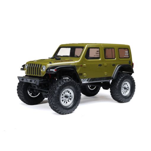 1/24 SCX24 2019 Jeep Wrangler - GRN - JLU CRC: 4WD RTR