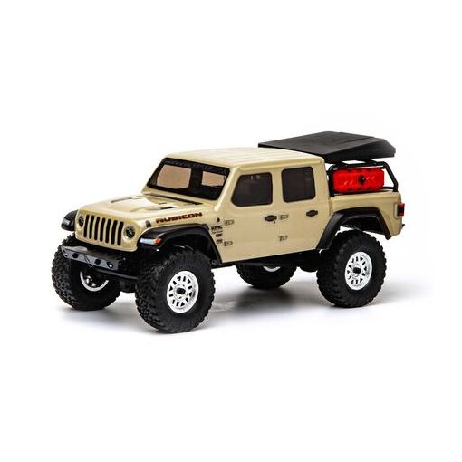 1/24 SCX24 Jeep Gladiator, 4WD RCrawler Brushed RTR, Beige