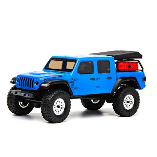 1/24 SCX24 Jeep Gladiator, 4WD RCrawler Brushed RTR, Blue