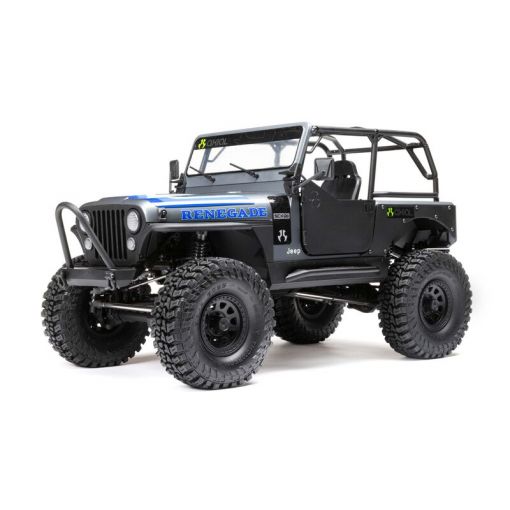 1/10 SCX10 III Jeep CJ-7 - Grey - 4WD Brushed RTR