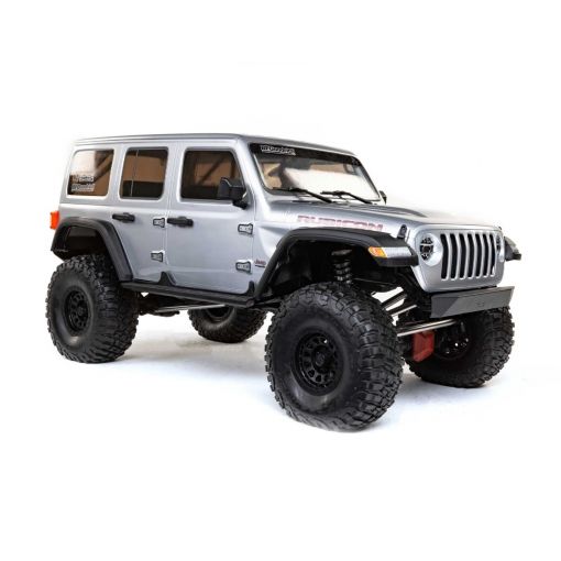 1/6 SCX6 Jeep JLU Wrangler 4WD Rock Crawler RTR: Silver