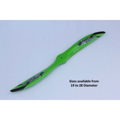 23x8 3D propeller - Green