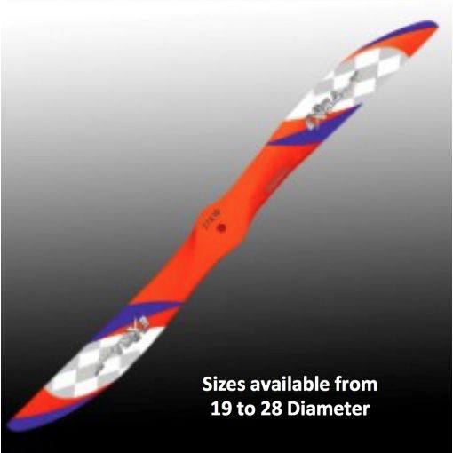 22x10 3D propeller - Orange