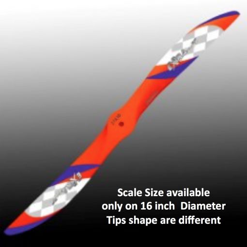 16x10 Scaled propeller - Orange