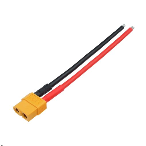 XT60 female Pigtail 14awg 10cm