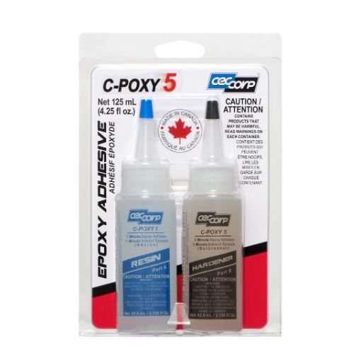 CECCORP C-Poxy 5, 5 min Epoxy Glue Kit (4.25 oz) - CECE-000566
