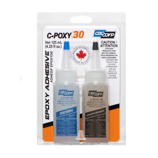 CECCORP C-Poxy 30, 30 min Epoxy Glue Kit (4.25 oz) - CECE-000573