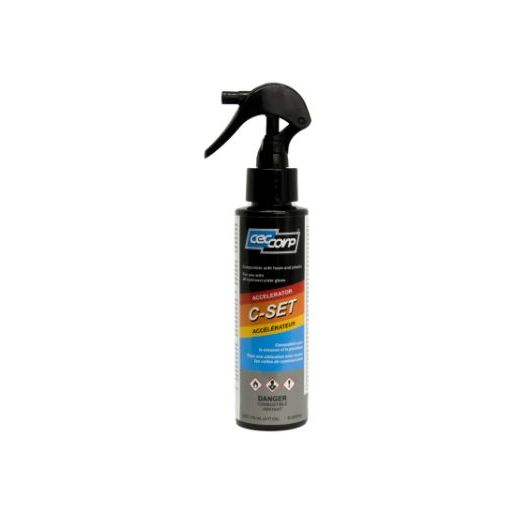 CECCORP C-Set CA Glue Accelerator Mist Spray - Foam Safe (2 oz) - CECS-000818