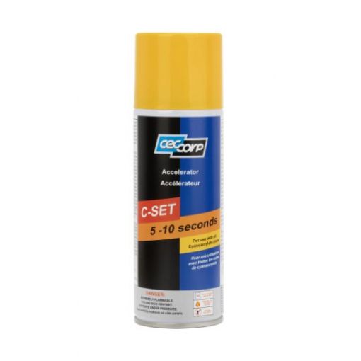 CECCORP C-Set CA Glue Accelerator Aerosol Spray (6.76 fl oz) - CECS-401364
