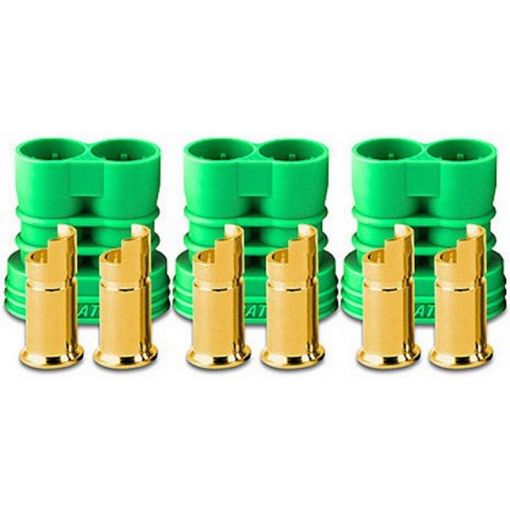 POL BULLET CONN FEMALE 6,5mm set