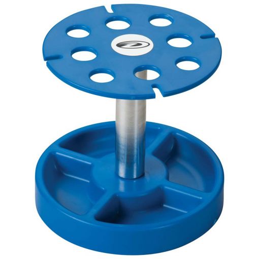 Pit Tech Deluxe Shock Stand Blue