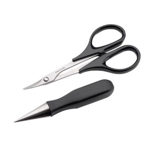 Body Reamer & Scissor (Curved) Set