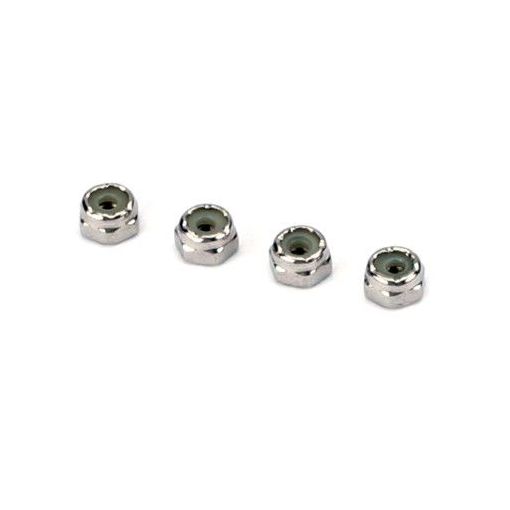 SS Nylon Lock Nuts,4-40